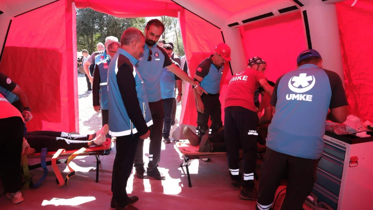 Kırıkkale UMKE Ekipleri Bölgesel Tatbikatta Nefes Kesti