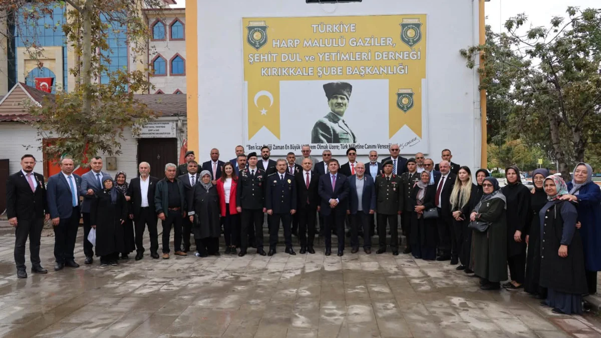 Kırıkkale’de 19 Eylül Gaziler Günü Törenle Kutlandı