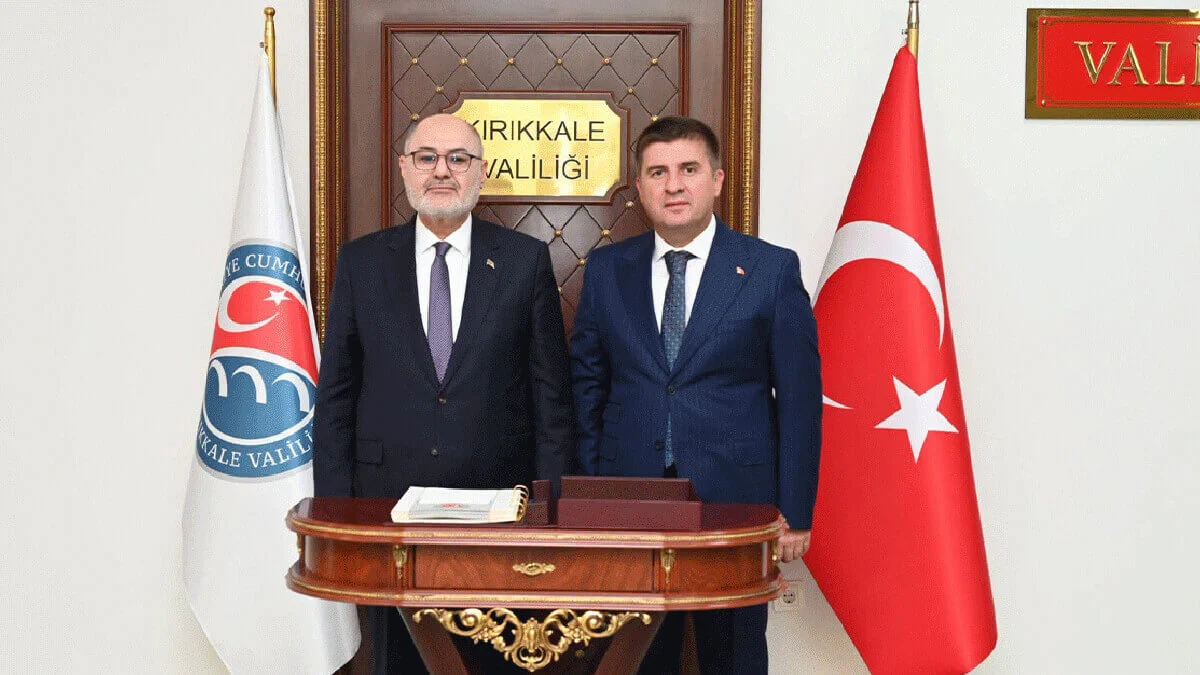 Kırıkkale’de Askeri ve İdari Zirve: Alpaslan Kavaklıoğlu Vali Sarıibrahim ile Görüştü