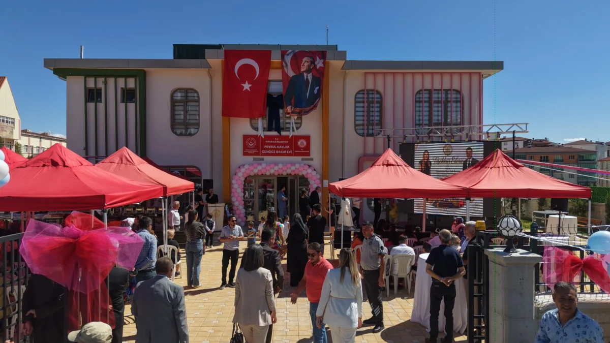 Kırıkkale’de Sosyal Belediyecilikte Tarihi Adım: Pevrul Kavlak Gündüz Bakım Evi Açıldı
