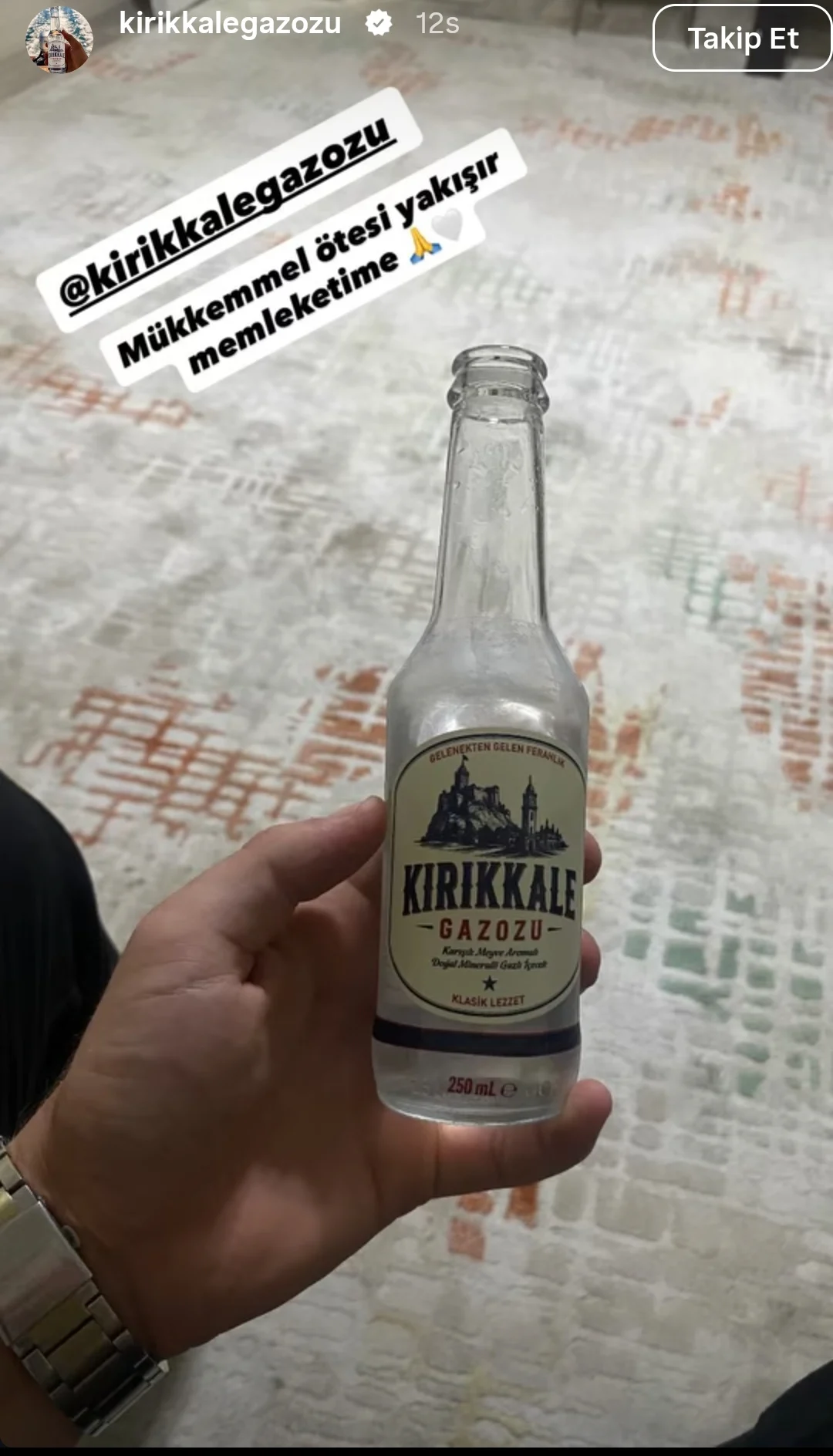 Kırıkkale’nin Adını Taşıyan Yeni Lezzet: “Kırıkkale Gazozu” Satışta