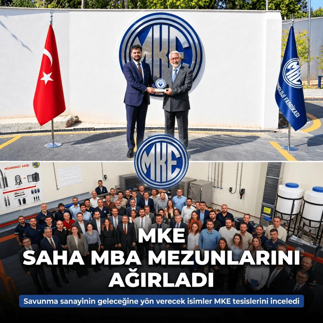 MKE, SAHA MBA Mezunlarını Kırıkkale’deki Tesislerinde Ağırladı