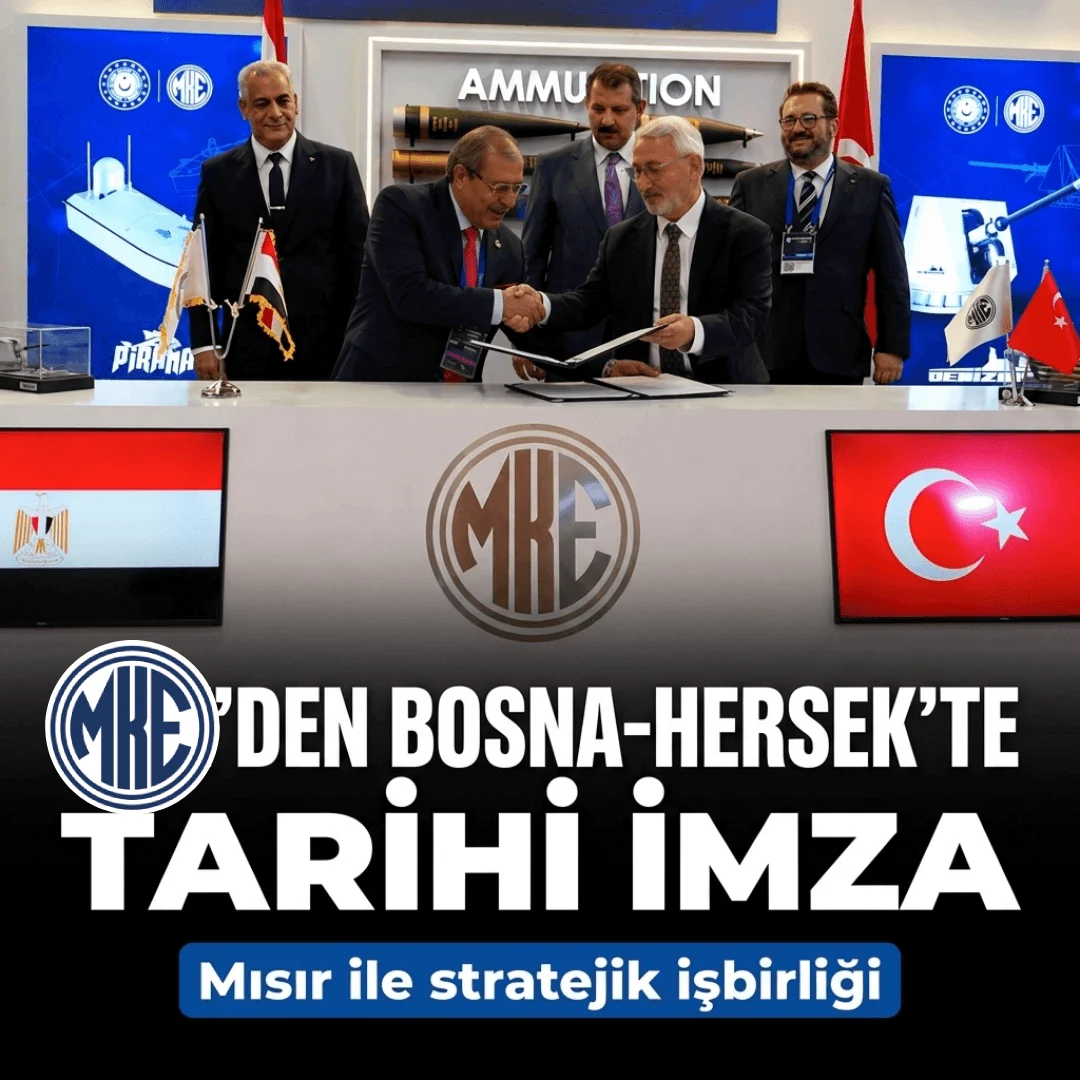 MKE’den Bosna-Hersek’te Tarihi İmza: Mısır ile Stratejik İş Birliği