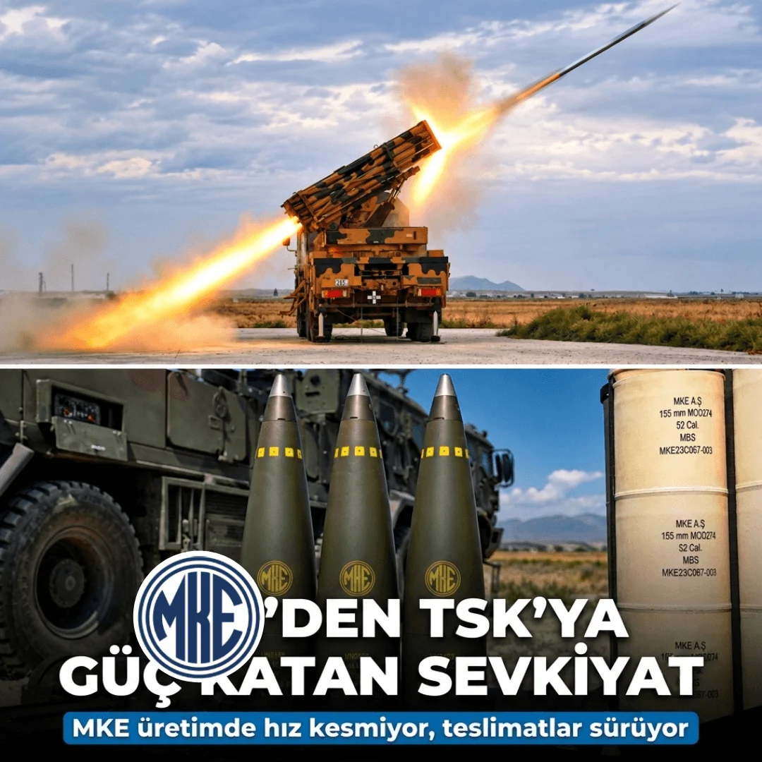 MKE’den TSK’ya Güç Katan Sevkiyat: Son Bir Ayda Dev Teslimat