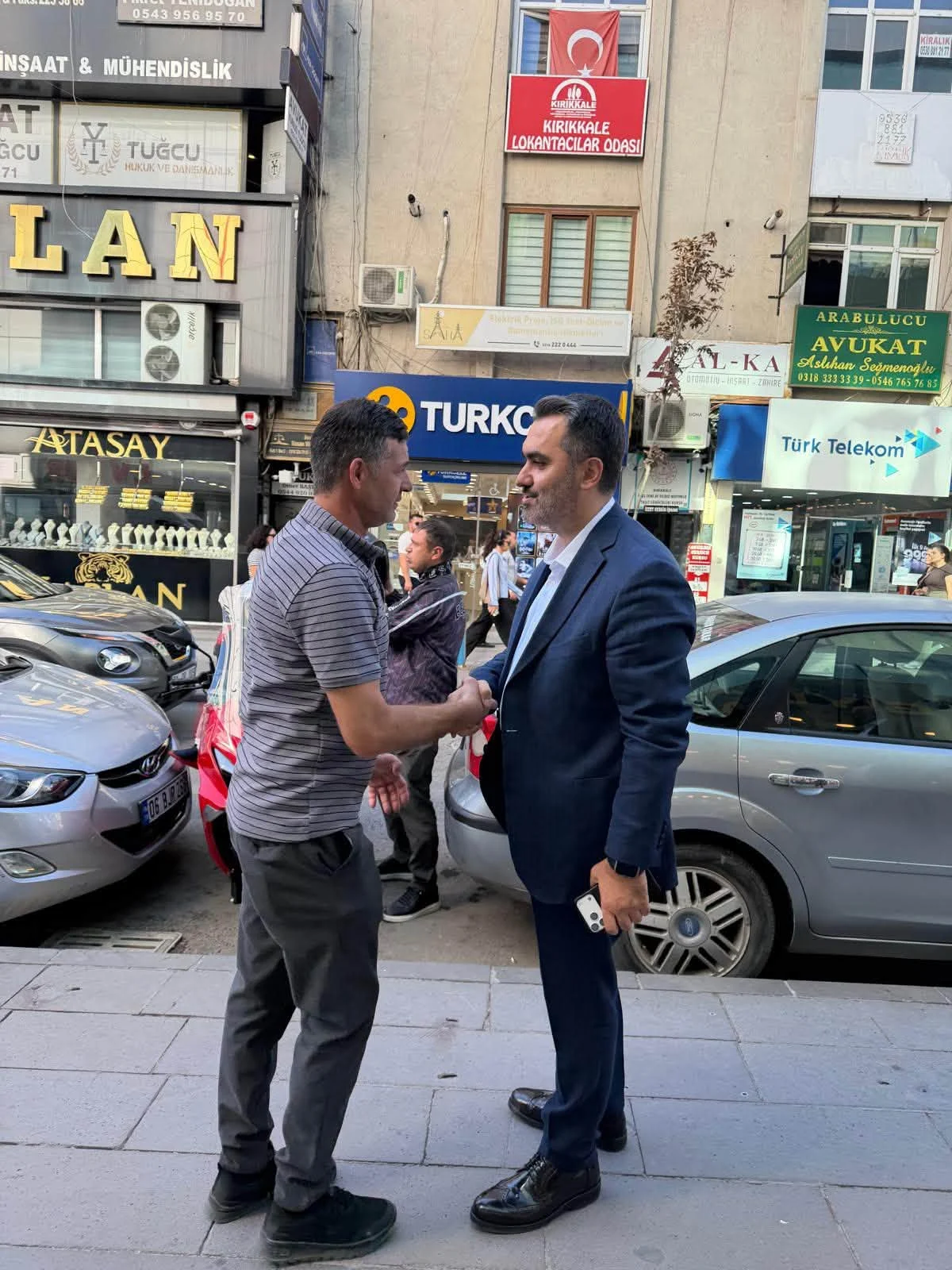Mustafa Kaplan Kırıkkale’de Vatandaşlarla Buluştu