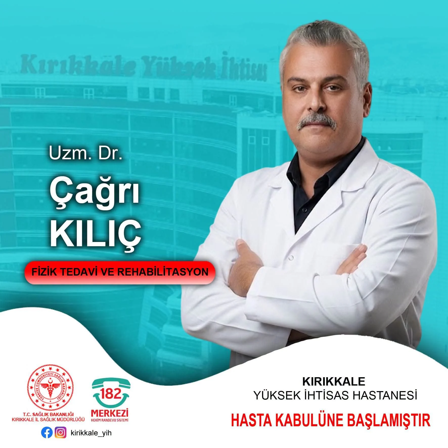 Kırıkkale Yüksek İhtisas Hastanesi Kadrosunu Güçlendiriyor: 4 Yeni Uzman Doktor Hasta Kabulüne Başladı