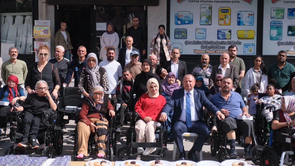 Halil Öztürk’ten Kırıkkale’de Gönüllere Dokunan Kampanya: Hedef 50’ydi, 71 Akülü Araçla Tamamlandı