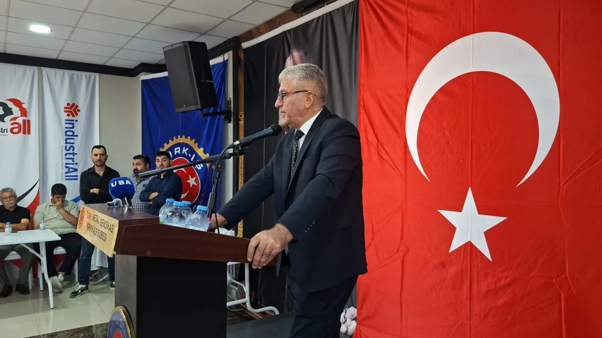 Türk Metal Kırıkkale Şubesi’nde Levent Öztürk Güven Tazeledi