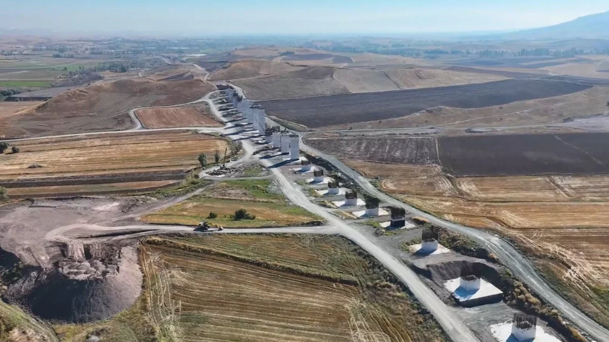 Ankara-Kırıkkale-Çorum-Samsun Hızlı Tren Hattı’nda Çalışmalar Hızla İlerliyor