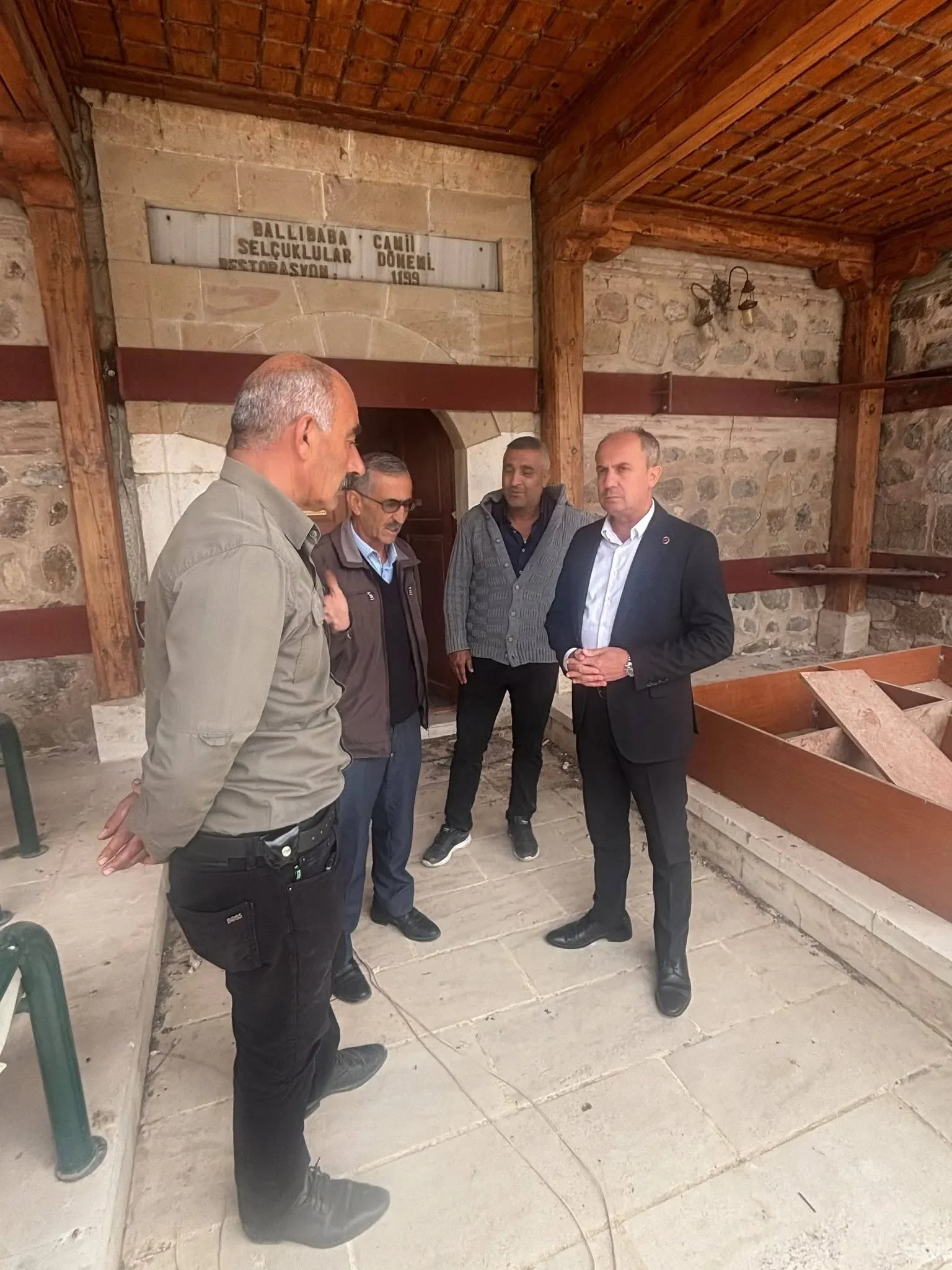 Balışeyh’te Tarihi Ballı Baba Camii Restore Ediliyor