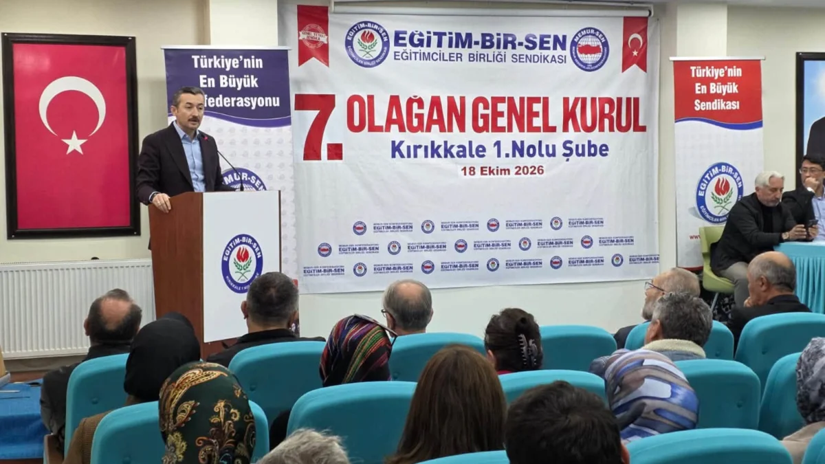 Eğitim-Bir-Sen Kırıkkale 1 No’lu Şube’de Yasin Pekuz Güven Tazeledi