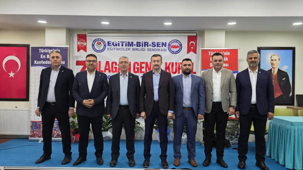 Eğitim-Bir-Sen Kırıkkale 1 No’lu Şube’de Yasin Pekuz Güven Tazeledi