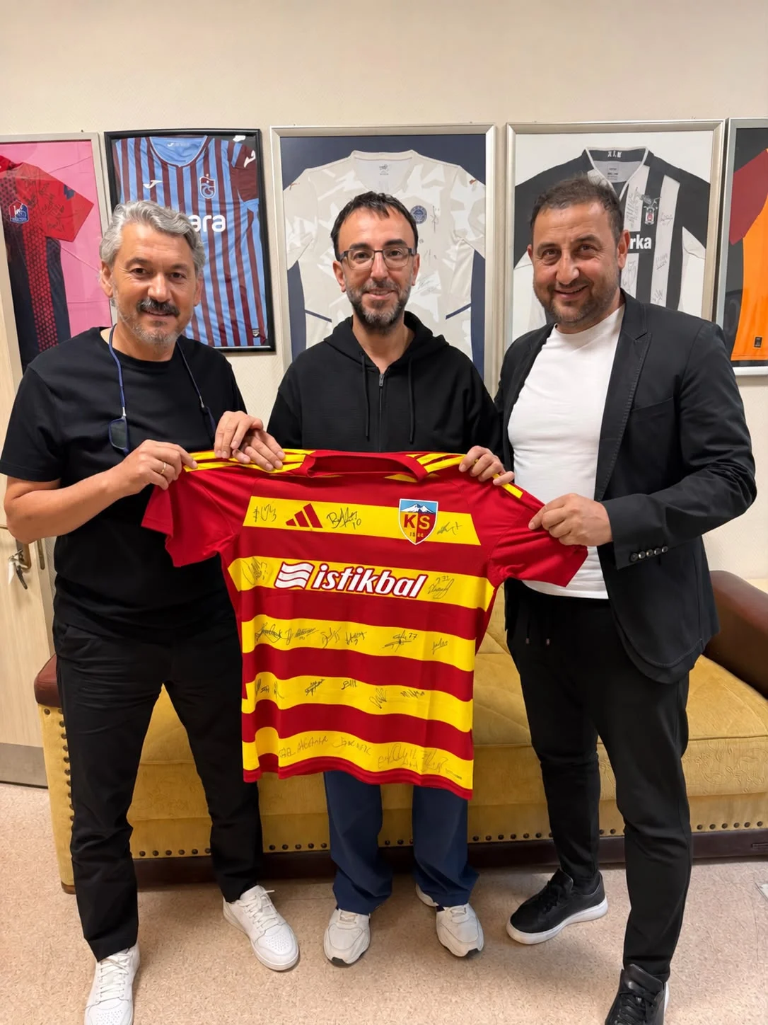 Kayserispor Heyetinden Kırıkkale’de Prof. Dr. Sancar Serbest’e Nezaket Ziyareti