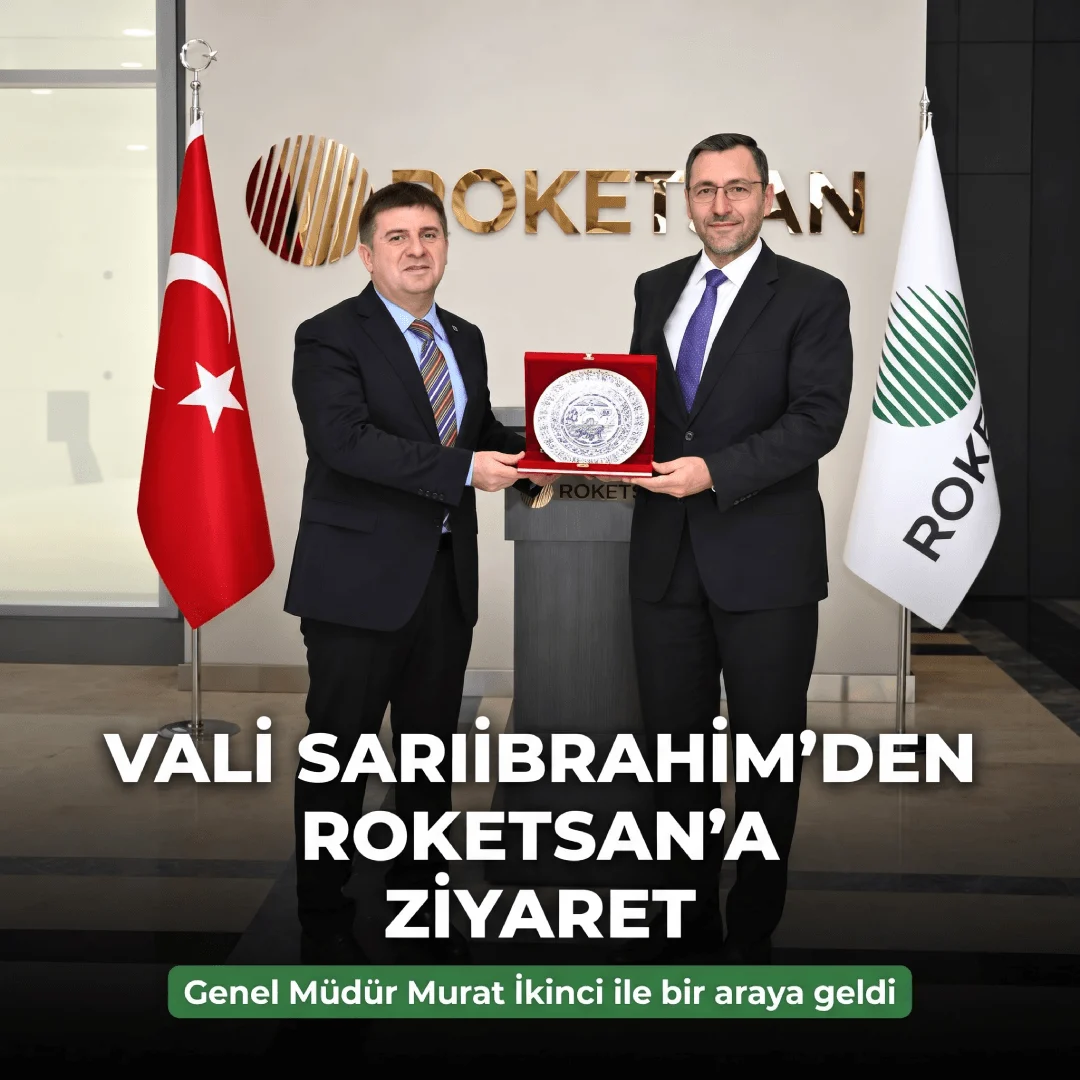 Kırıkkale Valisi Hüseyin Engin Sarıibrahim’den ROKETSAN’a Ziyaret