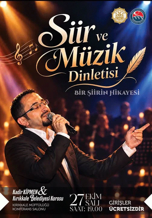Kırıkkale’de Cumhuriyet Coşkusu: Ücretsiz Şiir ve Müzik Dinletisi
