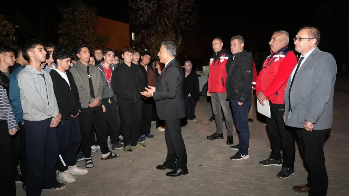 Kırıkkale’deki Pansiyonlu Okullarda Gerçeğini Aratmayan Tahliye Tatbikatı
