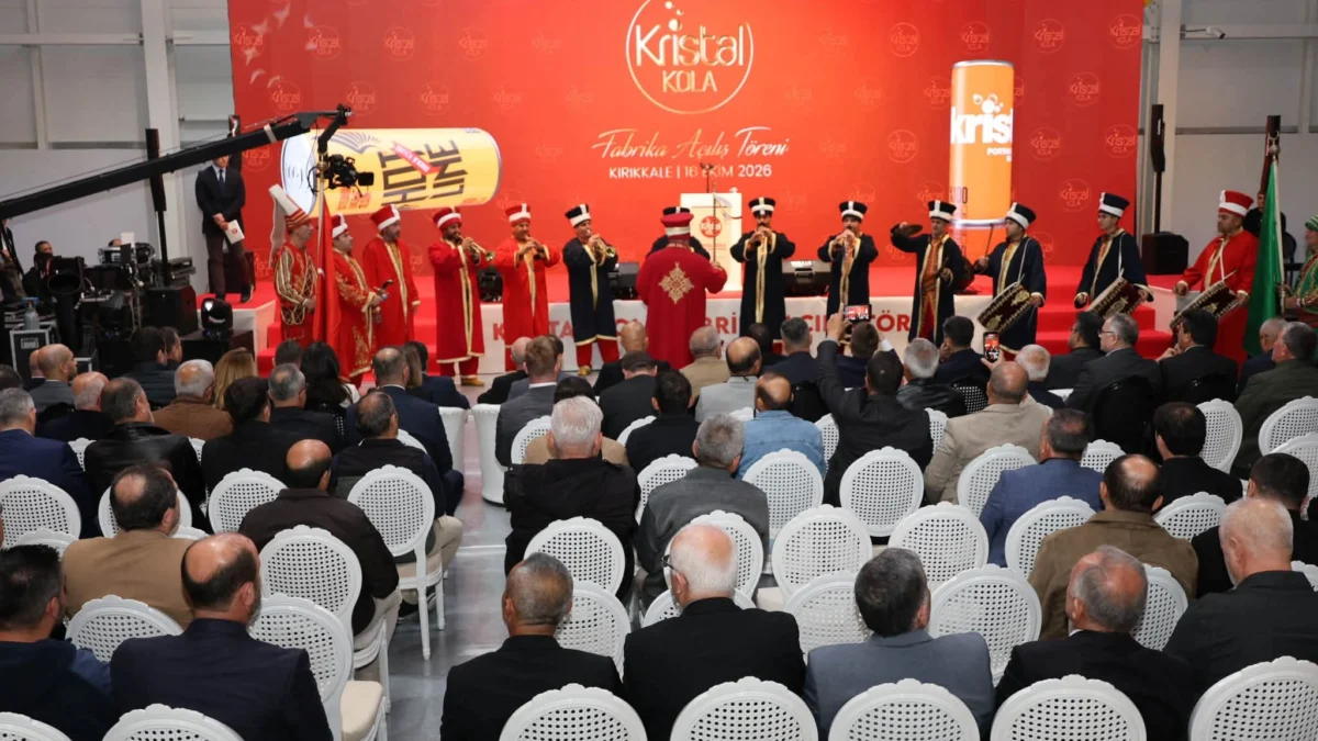 Kırıkkale’ye Yeni Yatırım Müjdesi: Kristal Kola Fabrikası Törenle Açıldı
